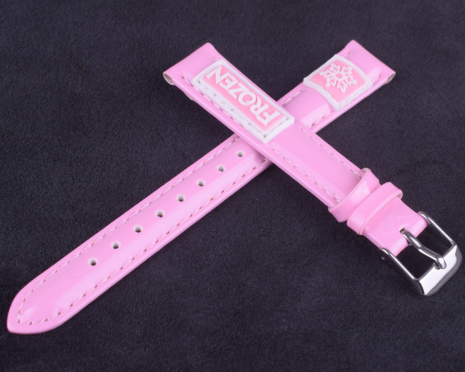 Pink watch band 16 mm width natural Leather Watch Strap Etsy