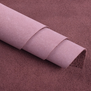 coffee Softy Cowhide Leather,solid Genuine Leather Sheets,real Leather A4( 8*12&quot;) Natural Leather Colorful Leather for craft /DIY  earrings