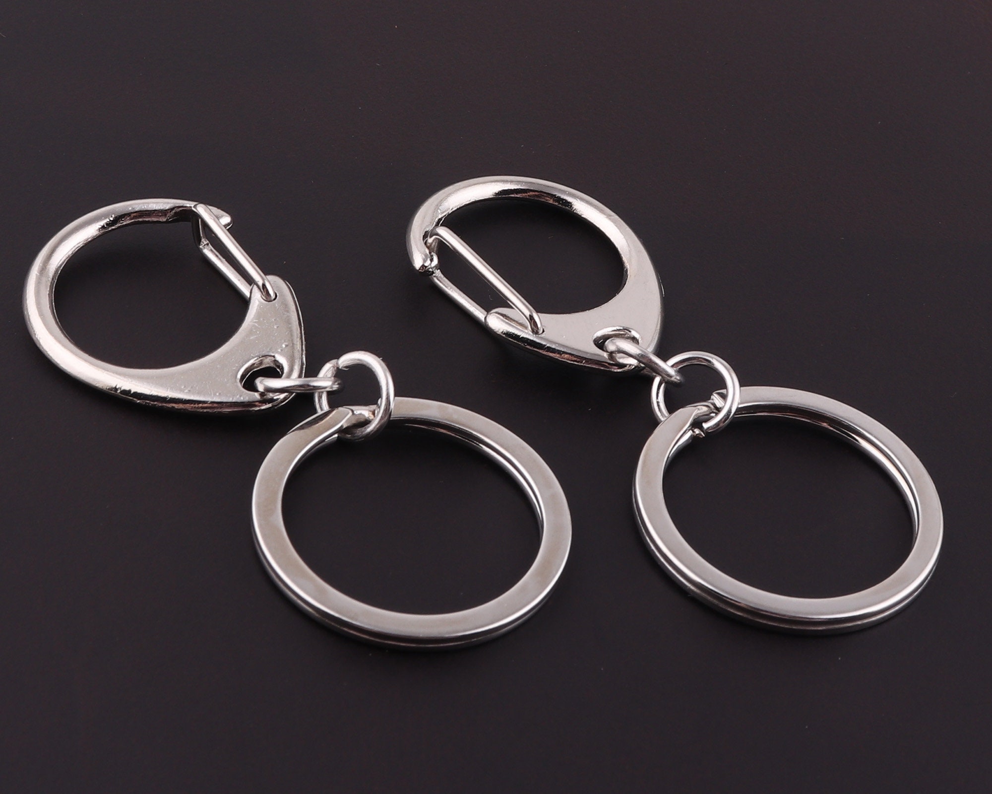 5 Pz Girevole Aragosta Auto Portachiavi Catena Portachiavi - Foto 4