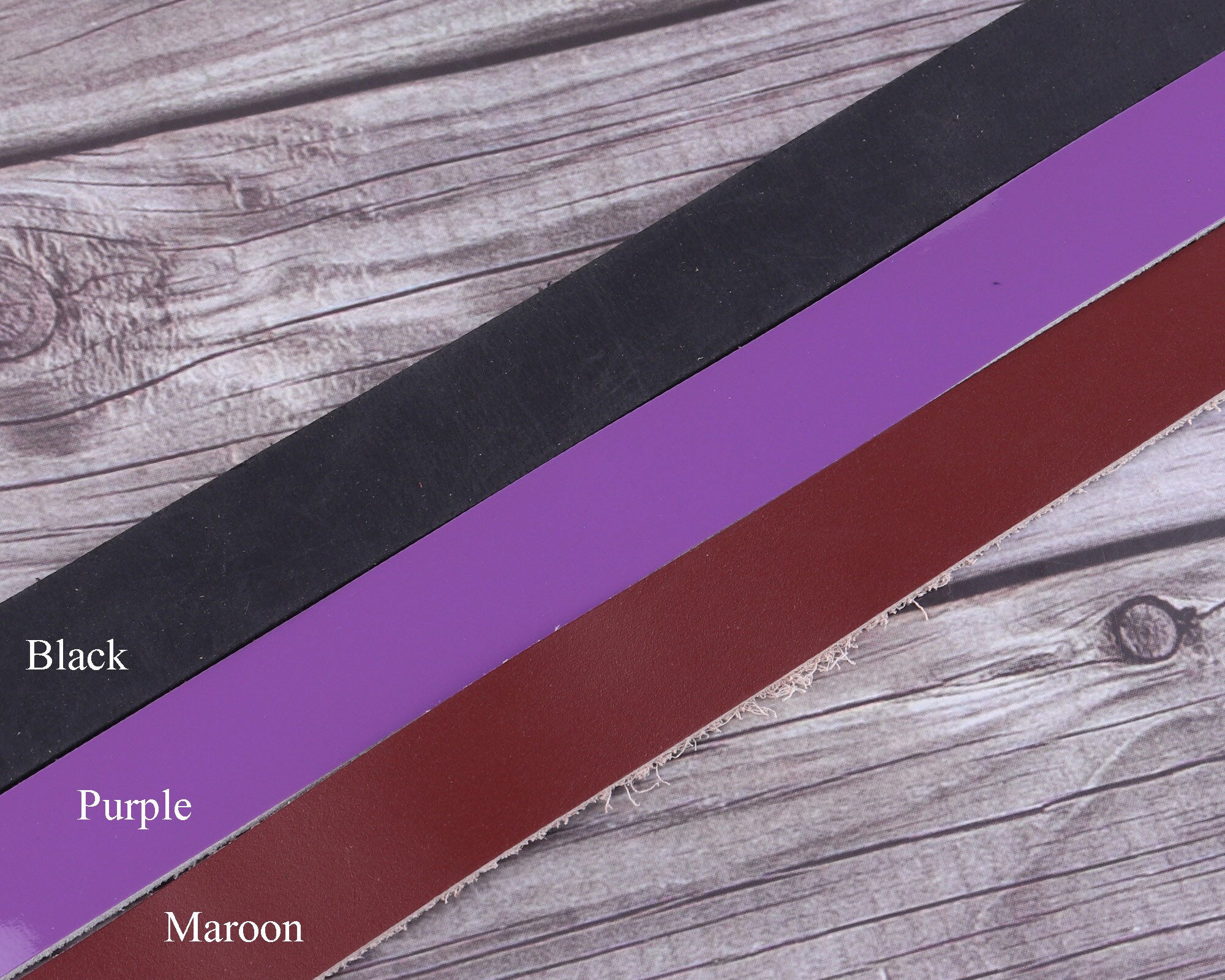 3/4wide flat leather striplong leather strapsnatural Etsy