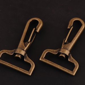 Swivel Clips 20pcs 3212mm Antique Brass Swivel Snap Hook Small