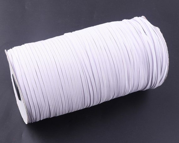 12 Rolls Colored Elastic Bands Fold Over Elastic Rope Elastic Cord Heavy  Stretch Strap Elasticity Knit Flat Elastic Band for Sewing Crafts DIY