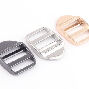 metal adjustable buckle alloy Strap Adjuster Slider buckles,3/4 &quot; adjuster center bar buckle,slide belt buckle for handbag webbing hardware