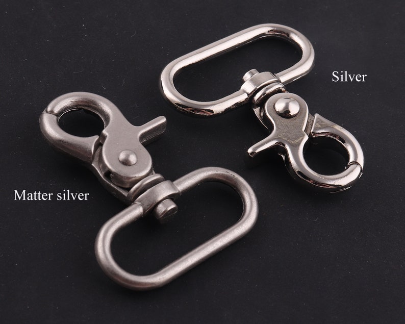 32 mm Swivel lobster clasp claw,Swivel Hook Keychain,swivel clasp lanyard clips snap hook lobster clips push gate hook for bag leather craft