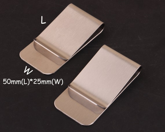 Portasoldi In Acciaio Inox Ashmo - Clip Per Banconote, Regalo Elegante Per Uomo E Donna