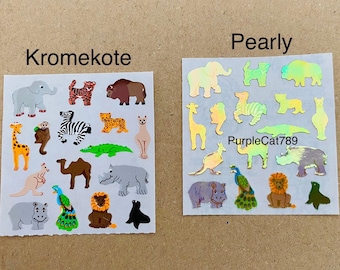 Vintage Sandylion Pearl Stickers, CHOOSE YOUR OWN, 90's Sandy Lion