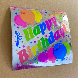 mod HBD en mylar Sandylion vintage
