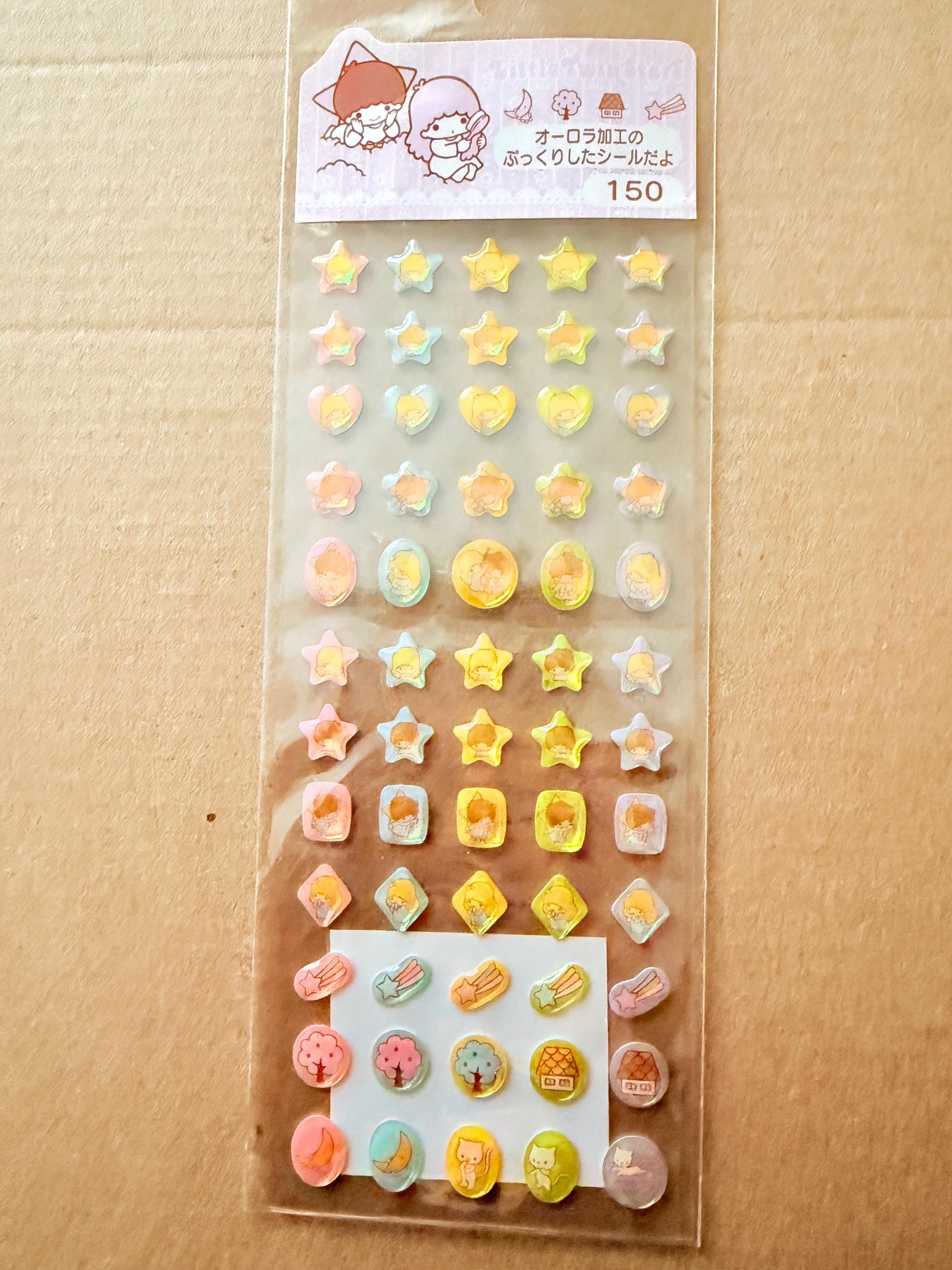 Lala Sticker Label Sanrio Kiki Lala LTS Little Twin Stars Stickers You Choose Holographic ...