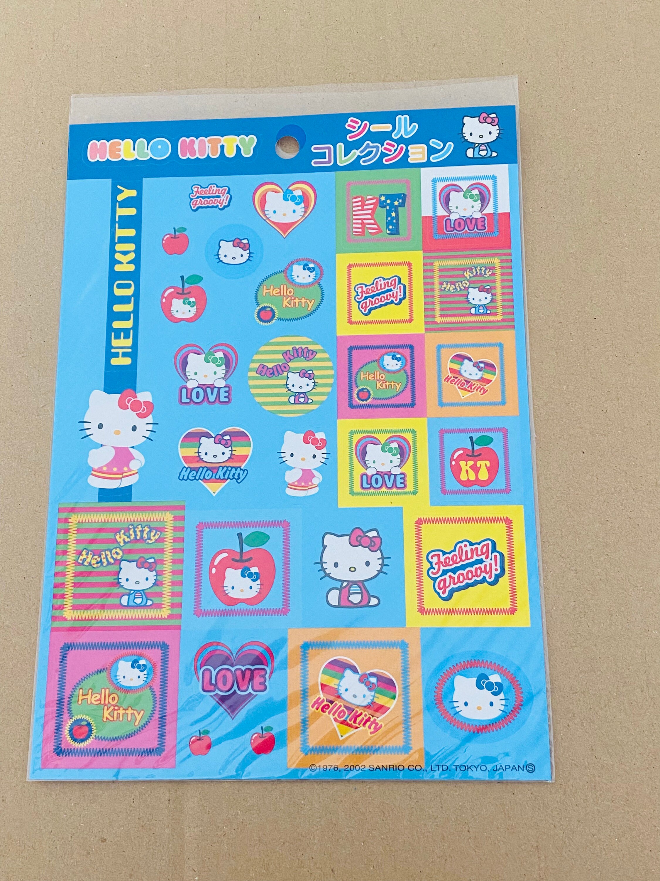 Sanrio Hello Kitty Sticker Sheets Kawaii Cute Collectible - Etsy