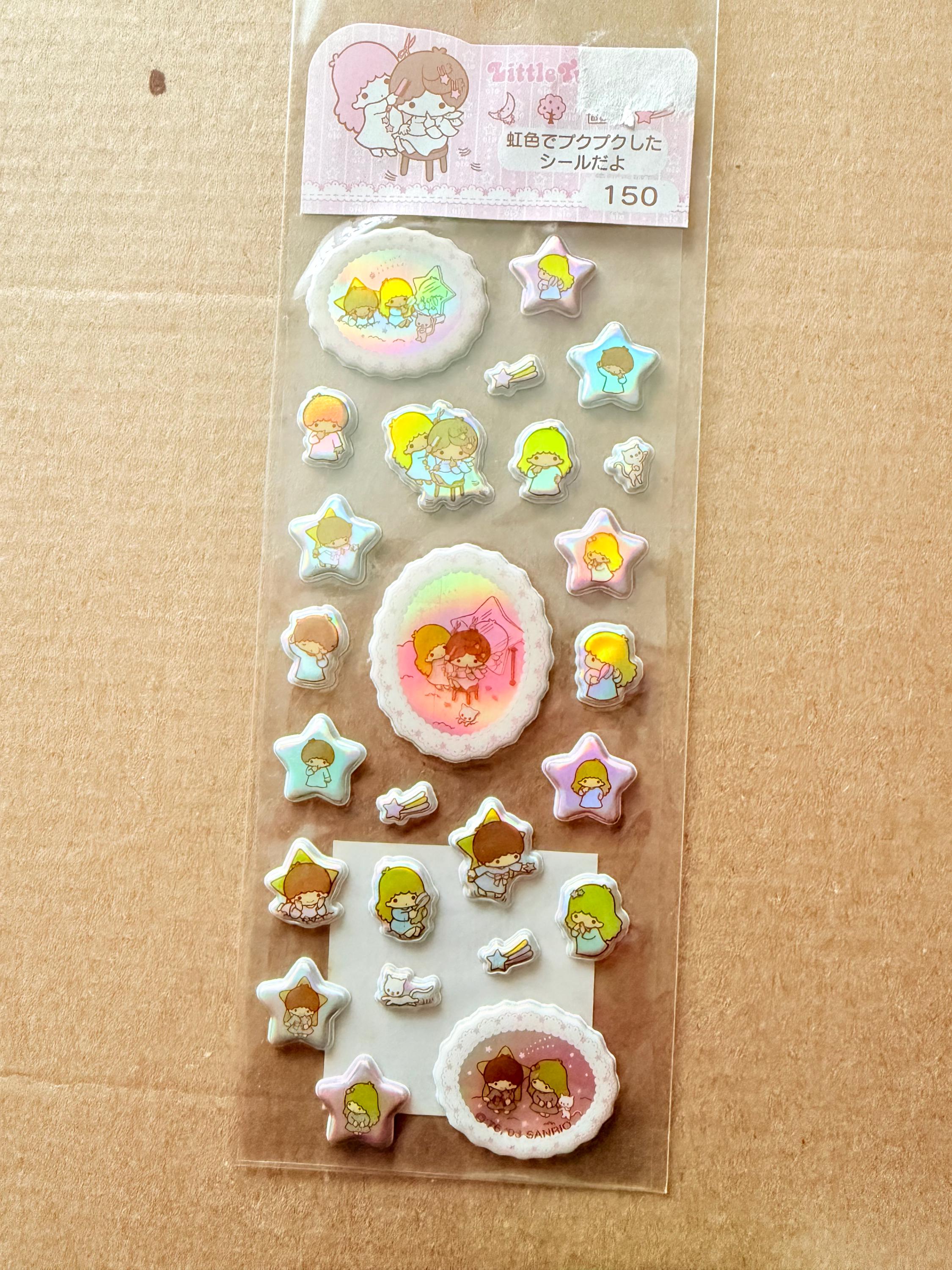 Lala Sticker Label Sanrio Kiki Lala LTS Little Twin Stars Stickers You Choose Holographic ...