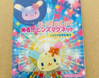 Sanrio Usahana Hello Kitty Led Light Magnet Cute Kawaii