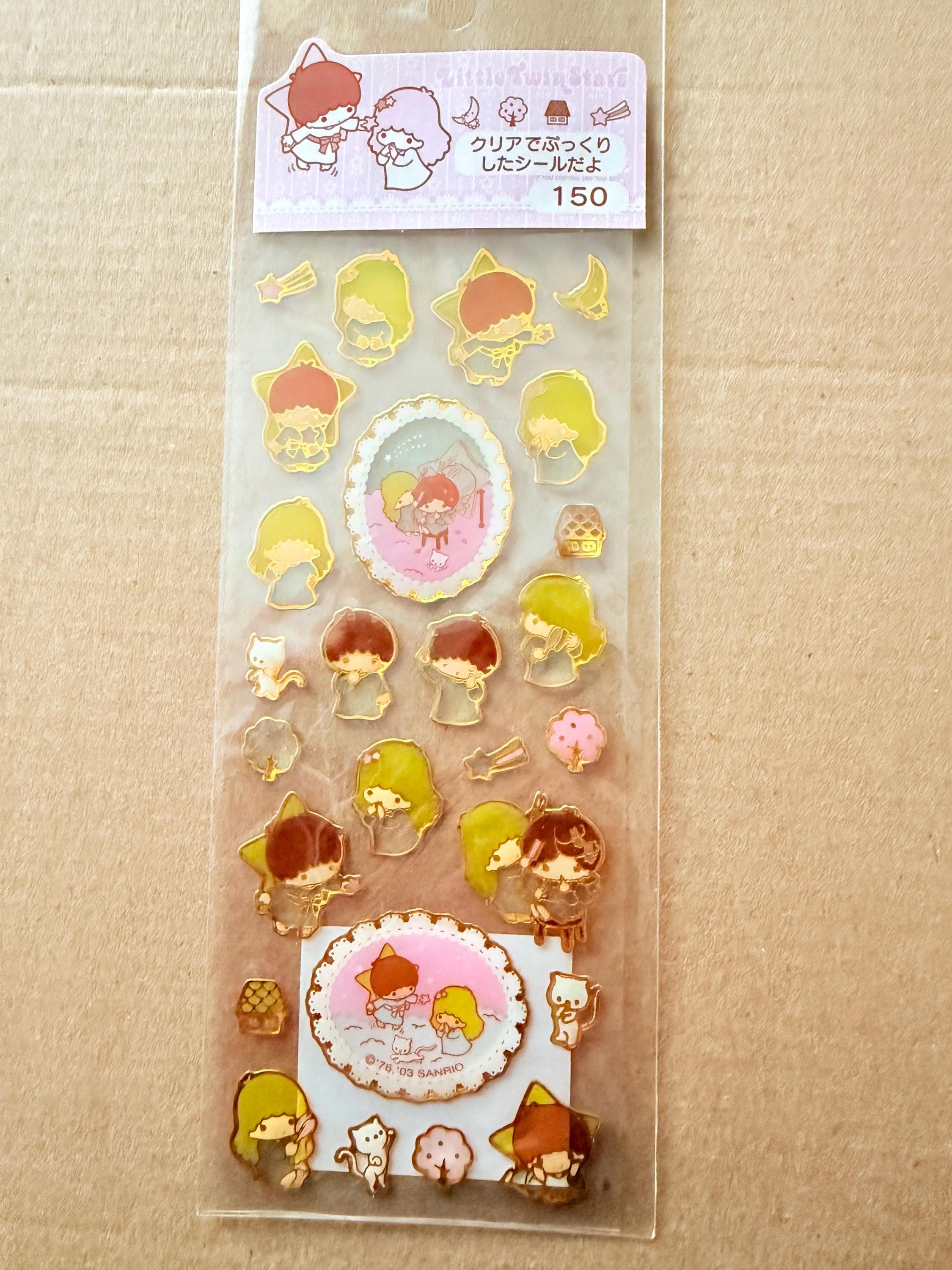 Lala Sticker Label Sanrio Kiki Lala LTS Little Twin Stars Stickers You Choose Holographic ...