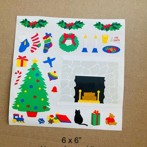 Vintage Mrs. Grossmans christmas maxi sheet