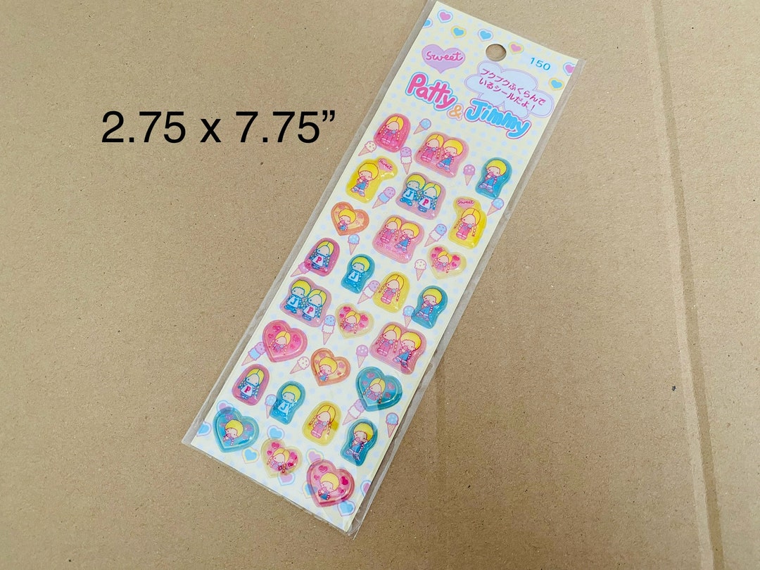 Patty Roma Sticker Sanrio Patty and Jimmy Puffy Sticker Cute Kawaii Collectible - Etsy