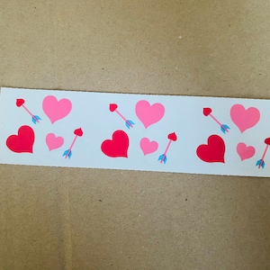 Mrs. Grossman’s valentine’s heart stickers
