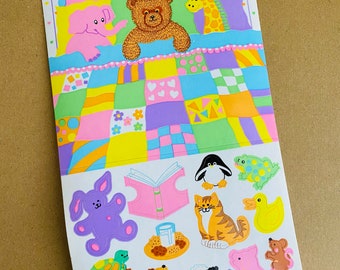 Vintage Sandylion Kromekote Story Time Action Sheet