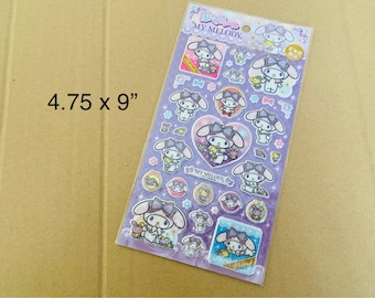 My Melody Hokkaido Edition Puffy Sticker Sheet