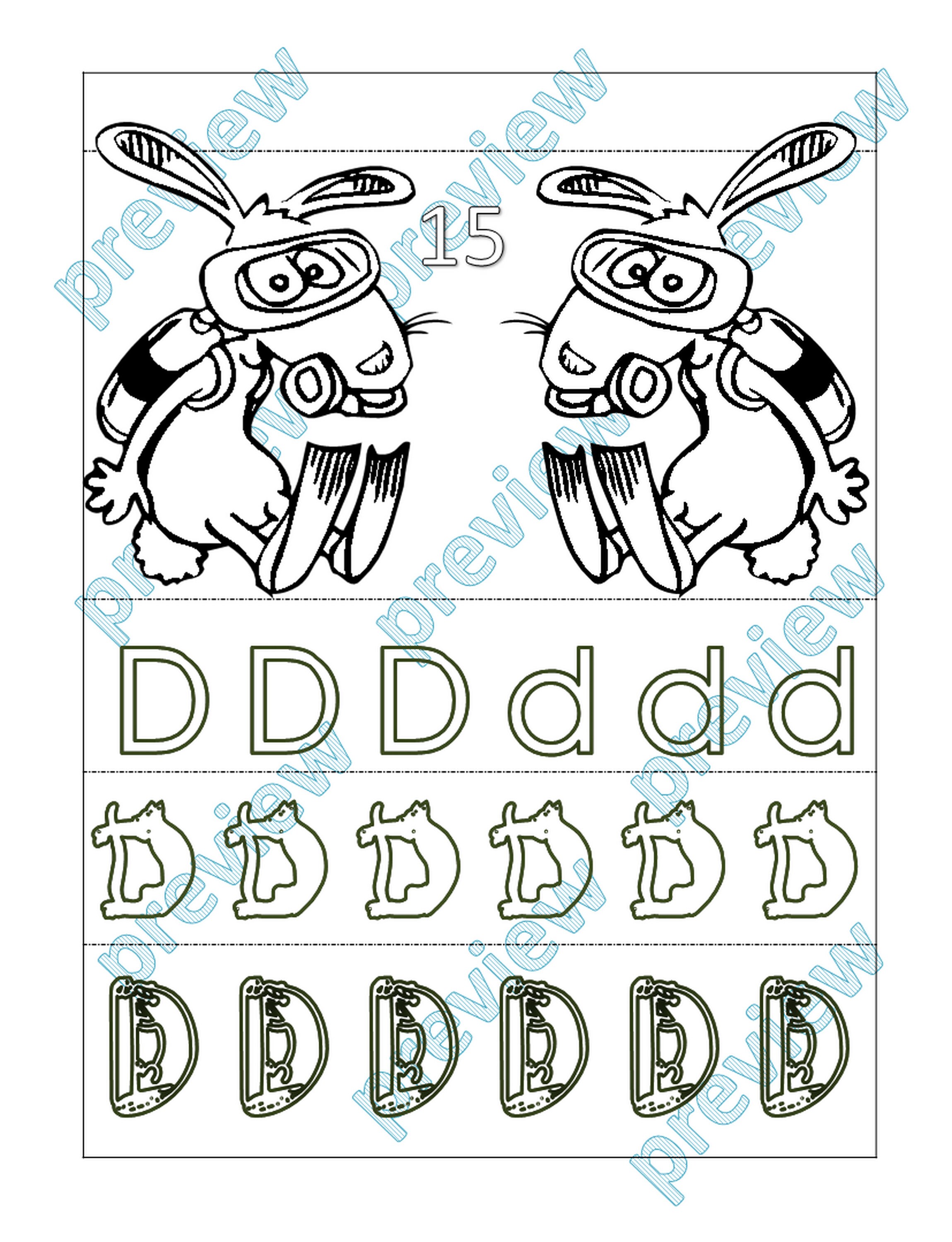 Swimming and Diving coloring book for kids 58 coloring pages | Etsy