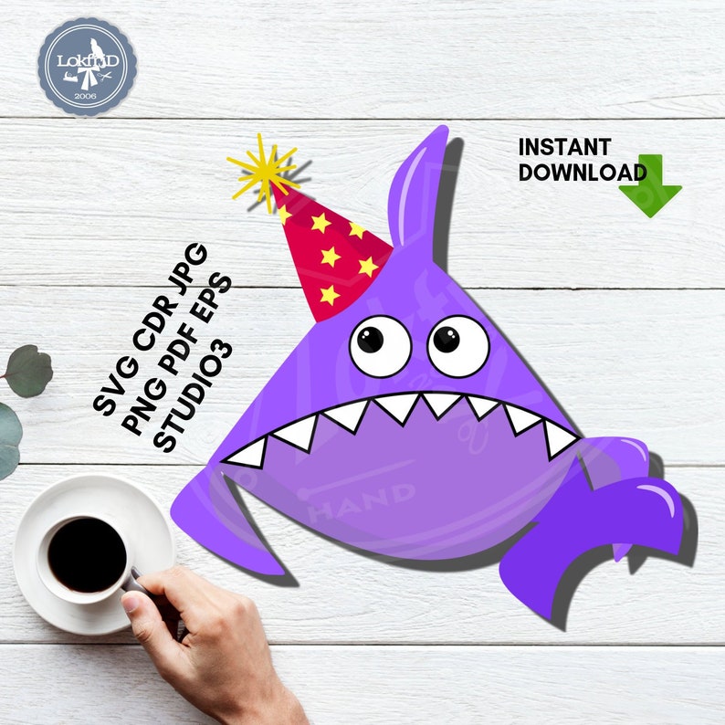 Free Free 199 1St Birthday Baby Shark Svg Free SVG PNG EPS DXF File
