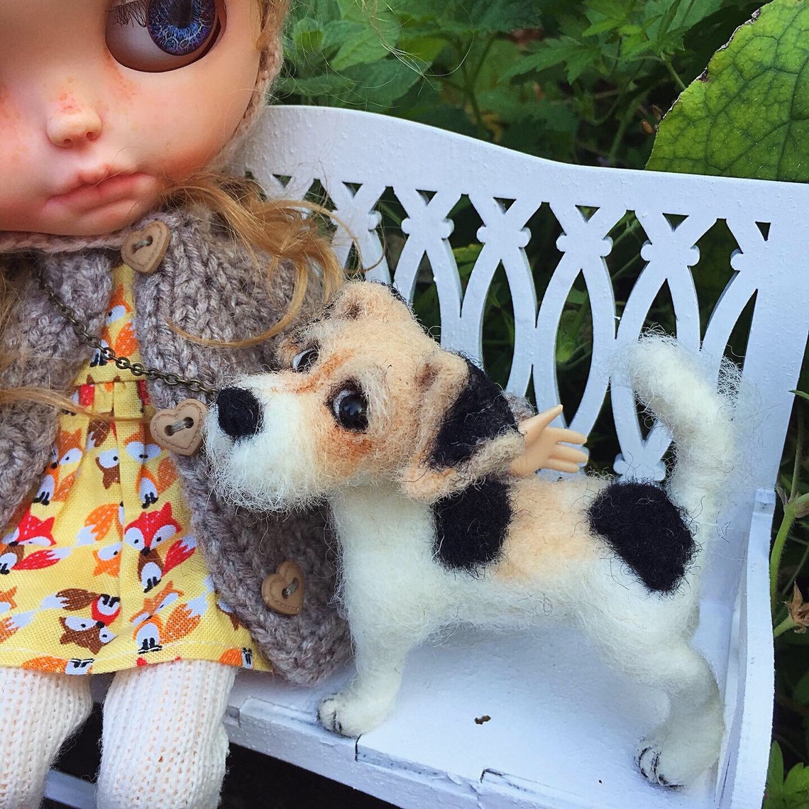 Auf Bestellung / Hund Nadel gefilzt Hund Filzen Wolle Nadel Etsy