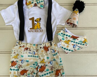 lion king outfit for baby boy
