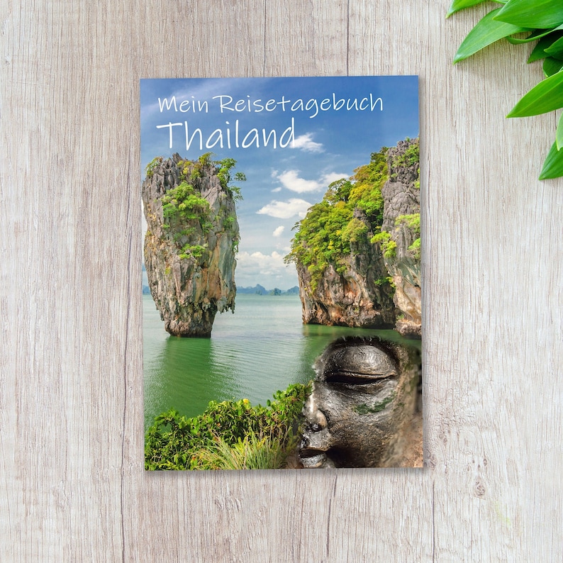 Reisetagebuch Thailand zum Selberschreiben Tagebuch mit viel Abwechslung und tollen Fotos gestalte deinen pers. Reiseführer Calmondo Bild 1