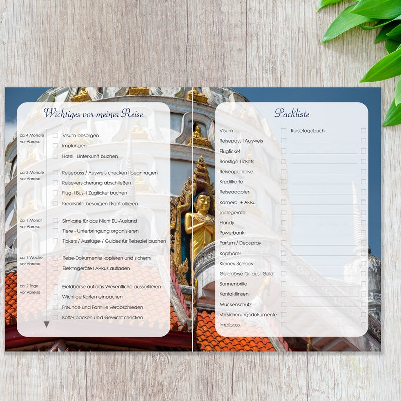 Reisetagebuch Thailand zum Selberschreiben Tagebuch mit viel Abwechslung und tollen Fotos gestalte deinen pers. Reiseführer Calmondo Bild 5