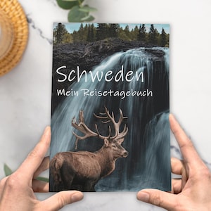 A travel diary for Sweden that you can write yourself | Diary with lots of variety and great photos | Create your own travel guide | Calmondo