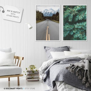 Mountain Road Photography Print, Nordic Landscape Poster (Digital Download) image 6