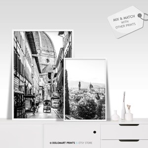 Impressão fotográfica da arquitetura de Florença, pôster de viagem para a Itália (download digital) imagem 7