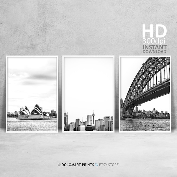 Australia Sydney Art Etsy