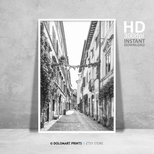 Rome Architecture Print, Rome Wall Art, Italy Travel Poster, Black And White Photography, Rome Architecture Photography, Instant Download