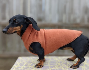 Miniature Dachshund Pullover Coat