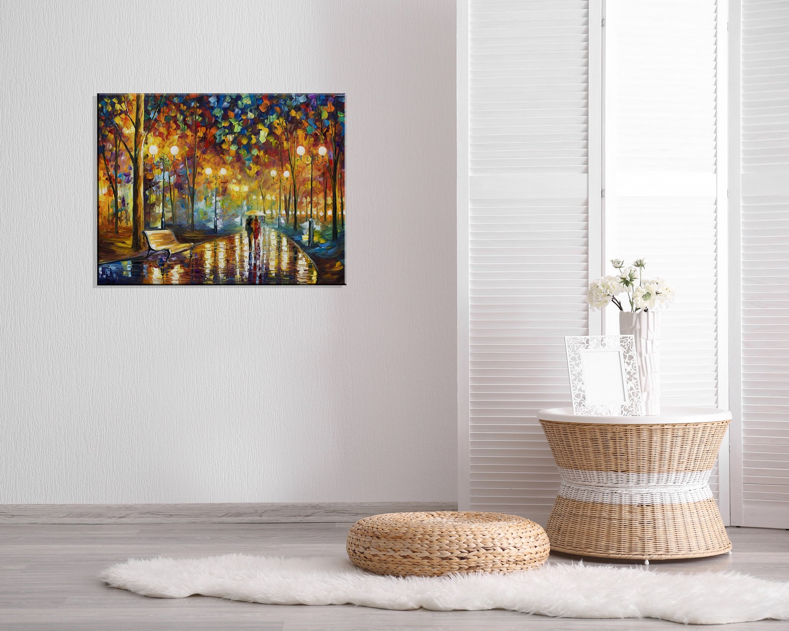NEW PRODUCT / Light Canvas Print / Led Light Canvas / Night Etsy
