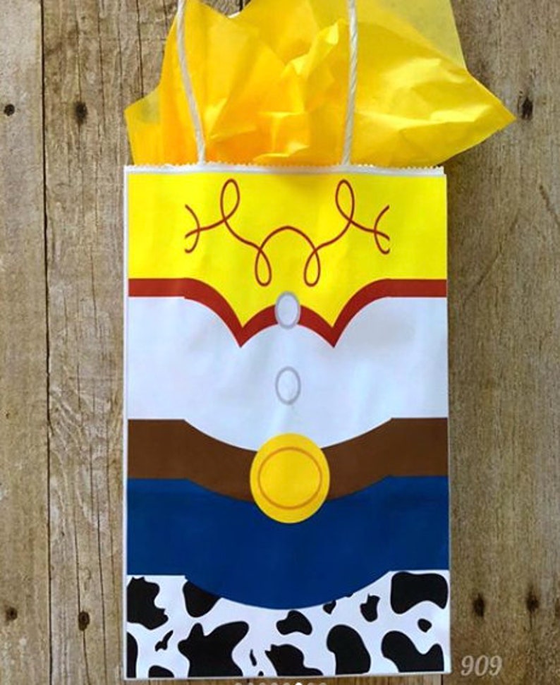 Toy Story Treat Bags Set of 10 inspired by the movie Toy Etsy