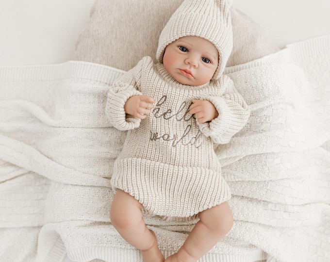 Adorable Reborn Baby Doll 'Milana' - Lifelike Features and Fully Weighted Body
