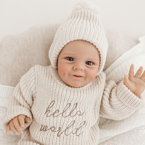 Adorable Reborn Baby Doll &#39;Claudia&#39; - Lifelike Features and Fully Weighted Body