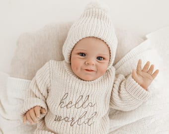 Adorable Reborn Baby Doll 'Claudia' - Lifelike Features and Fully Weighted Body