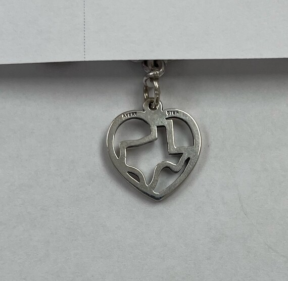 James Avery Retired Texas Heart Charm - image 2