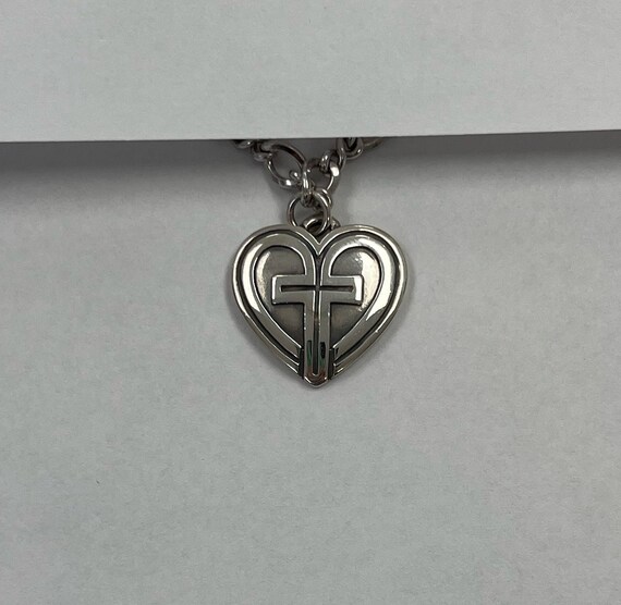James Avery Retired Rare, Preloved Heart Cross