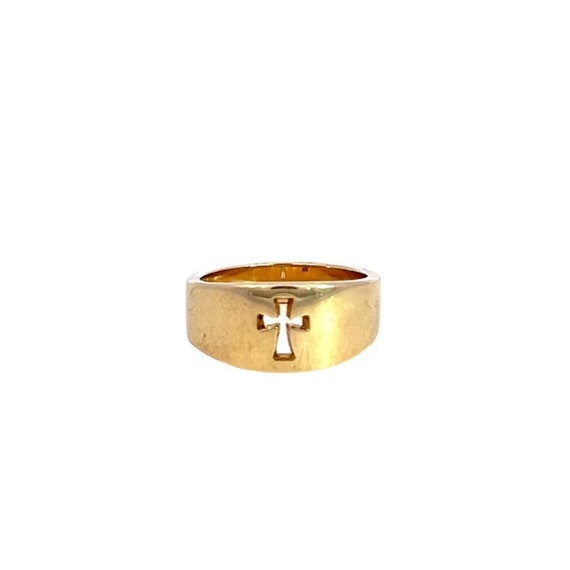 James avery 14k crosslet Gem