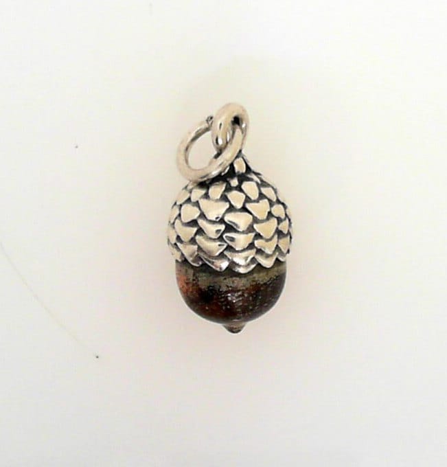James avery acorn charm sale