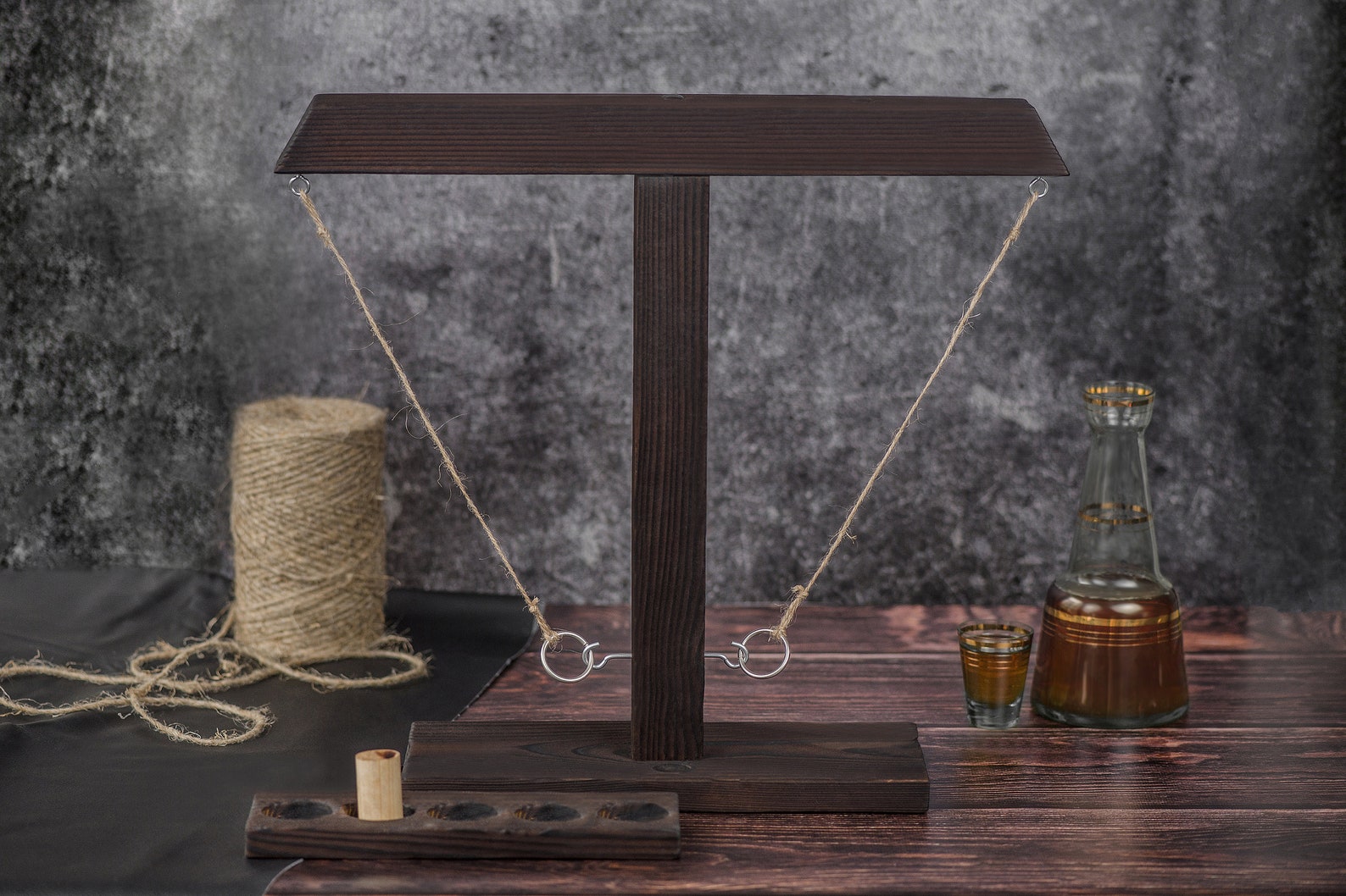 Hook and Ring Game/ Table Game for 2 Player/ Battle Toss/ Ring Etsy