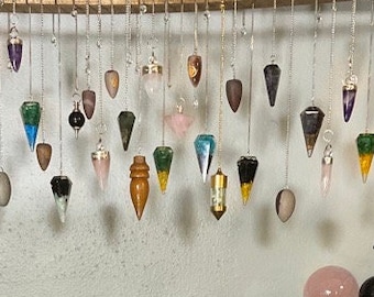 Mystery Box Pendulum Kit, Witchcraft Grab Bag, Crystal Pendulum
