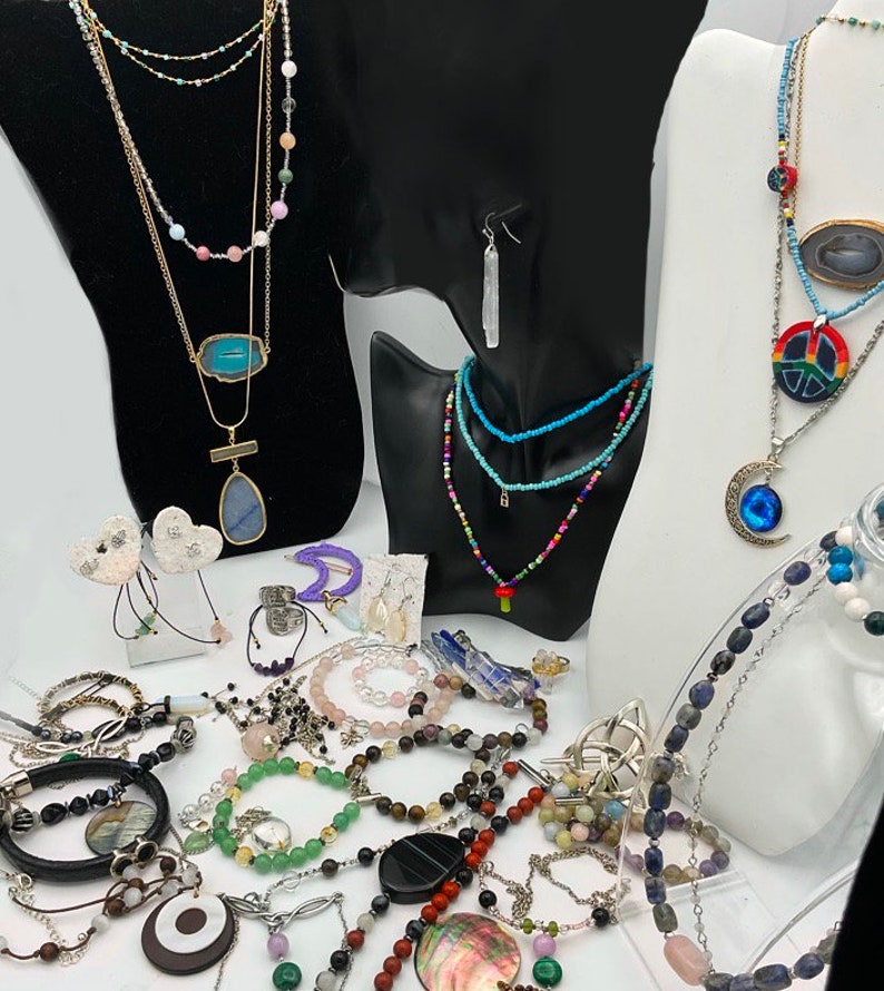 Jewelry Mystery Box Jewelry Grab Bag Crystal Grab Bag Etsy