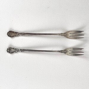 Vintage Gorham Chantilly Cocktail | Seafood Fork - Sterling