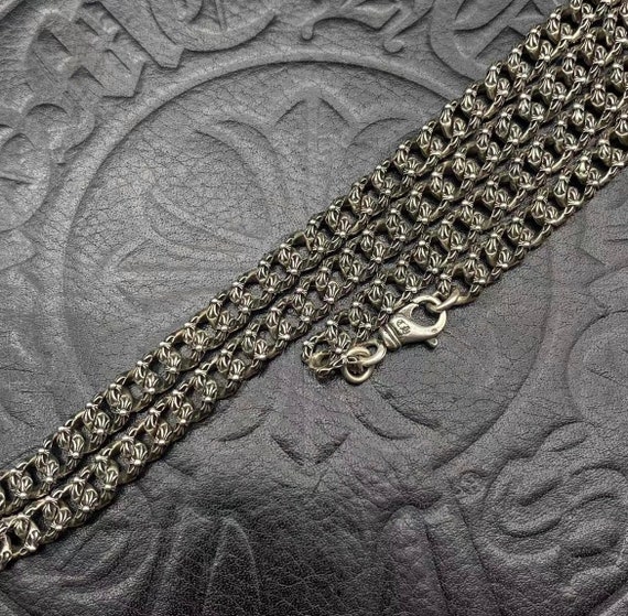 Chrome Hearts Cuban Link Necklace Etsy