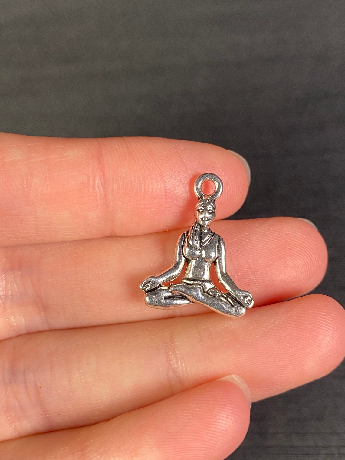 10 Piece Yoga Charm Meditation Yoga Charm Bracelet Charm Etsy