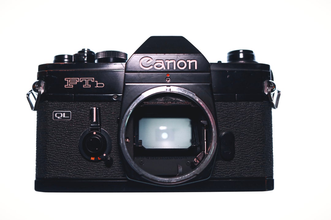 Vintage Canon Ftb SLR, Ricoh Point and Shoot 35mm Film Etsy