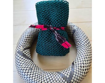 Esponja de red africana: esponja de baño exfoliante para el cuerpo y el acné